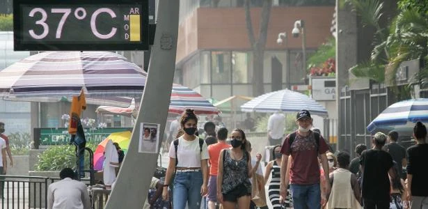 Cidade de São Paulo bate 37,3ºC e tem 3º dia mais quente da história