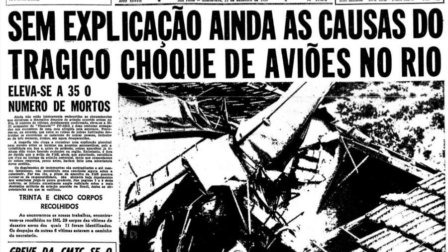 Há 65 anos, desastre aéreo de Ramos chocava o país; só o piloto sobreviveu Alexandre Saconi