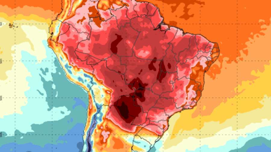 Seca de um lado, temporal de outro: as previsões para a semana de extremos