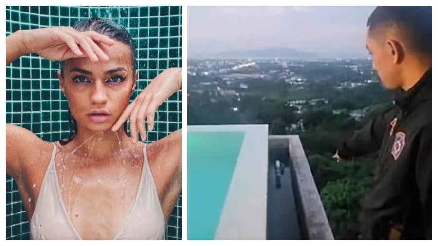 Mulher morre após cair de 15 metros ao relaxar em piscina de borda infinita