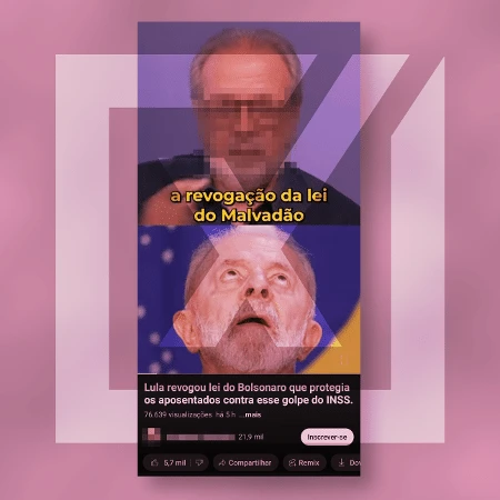 Lula não derrubou lei de combate a fraudes no INSS sancionada por Bolsonaro
