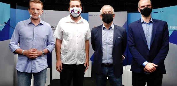 Veja a íntegra do debate de UOL e Folha com 4 candidatos a prefeito de SP