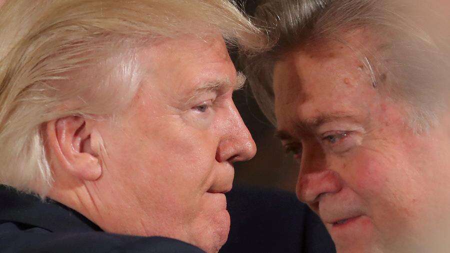 Apesar de lei, Bannon insinua que Trump tentará reeleição nos EUA