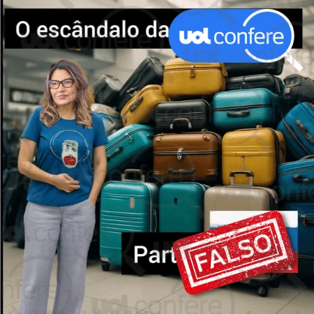 Não existem evidências de que Janja viajou com 200 malas para a Rússia