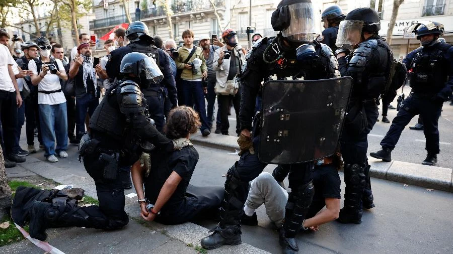 Presos por greve na França passam de 140; atos podem reunir mais de 900 mil
