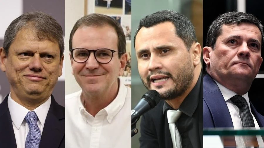 Quaest: Tarcísio lidera em SP, Paes no RJ, Moro no PR e Cleitinho em MG