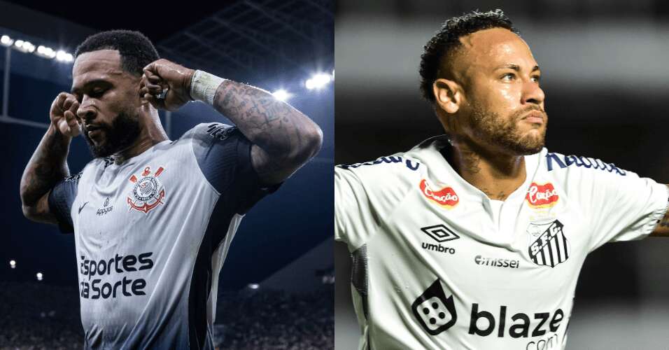 Corinthians e Santos jogam pela semifinal do Campeonato Paulista