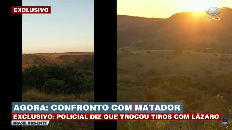 Polícia troca tiros com Lázaro durante buscas, diz TV