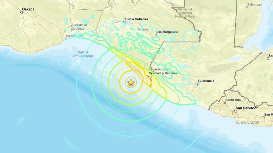 Terremoto de magnitude 7,4 atinge o México