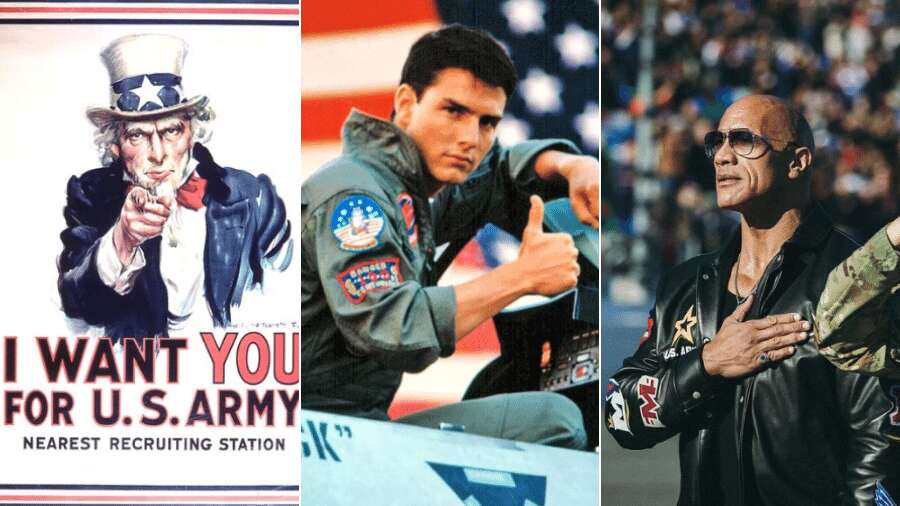 Tio Sam, Top Gun e The Rock: o marketing das Forças Armadas dos EUA