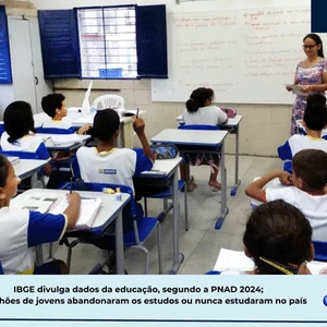 IBGE: 8,7 milhões de jovens abandonaram estudos ou nunca estudaram
