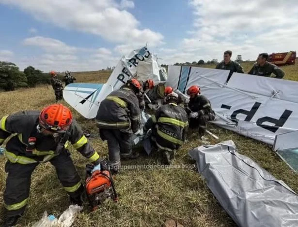 Avião que caiu em São José do Rio Preto passou apenas sete minutos no ar após a decolagem