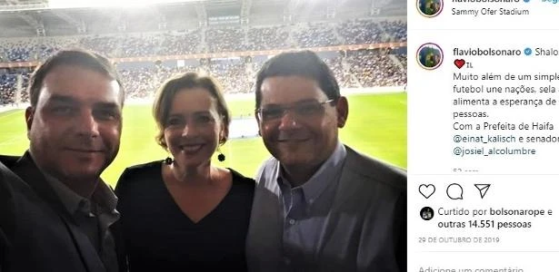 Viagens oficiais de Flávio Bolsonaro incluíram ateliê, cassino e estádio