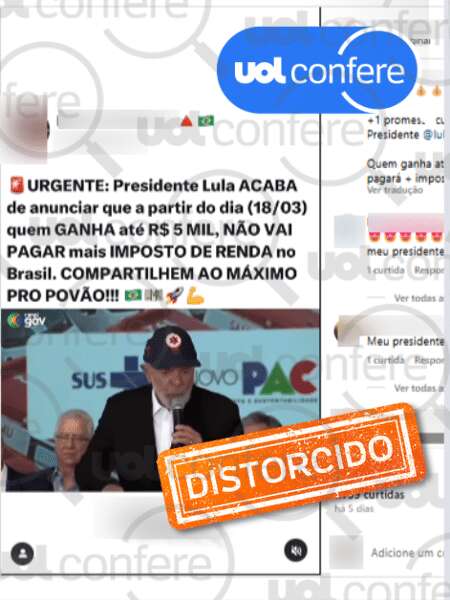 Isenção do IR para quem ganha até R$ 5.000 ainda precisa ser aprovada