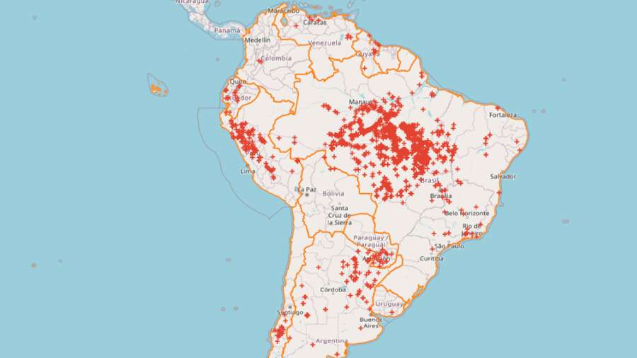 Focos de queimadas no Brasil se mantêm estáveis nas últimas 24 horas