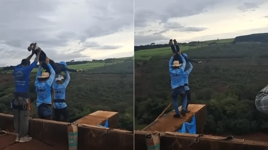 De quem é a responsabilidade pela ponte onde jovem foi lançada sem corda?