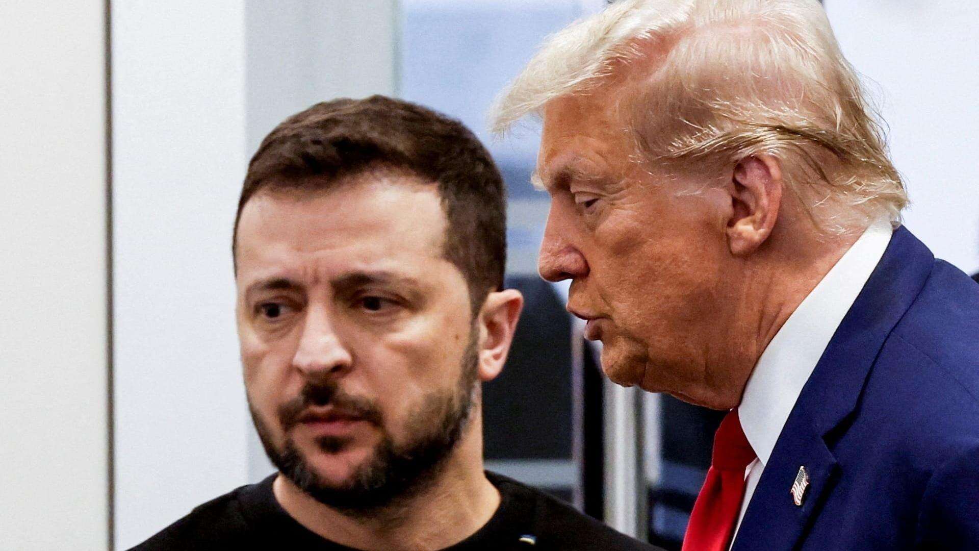 Zelensky irá à Casa Branca na sexta-feira (28) assinar acordo de minerais, diz Trump