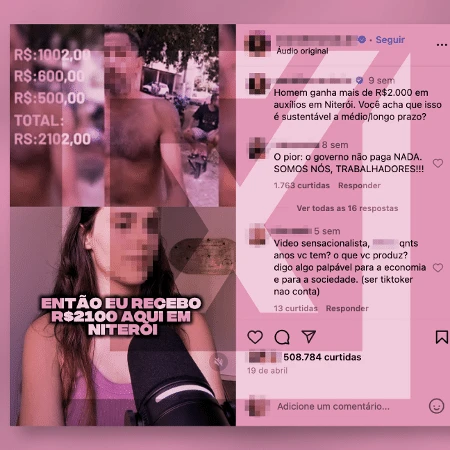 Vídeo espalha desinformação sobre benefícios sociais em Niterói