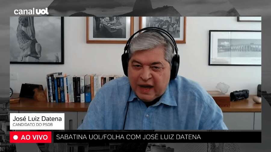 Datena diz que não apoiará ninguém no 2º turno e fala em voltar logo à TV