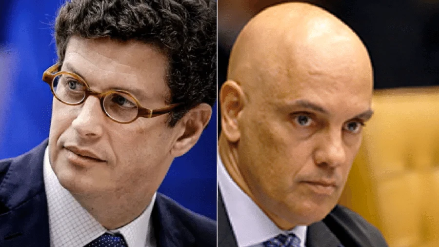 O recurso jurídico a que apela Salles ao sair chama: 