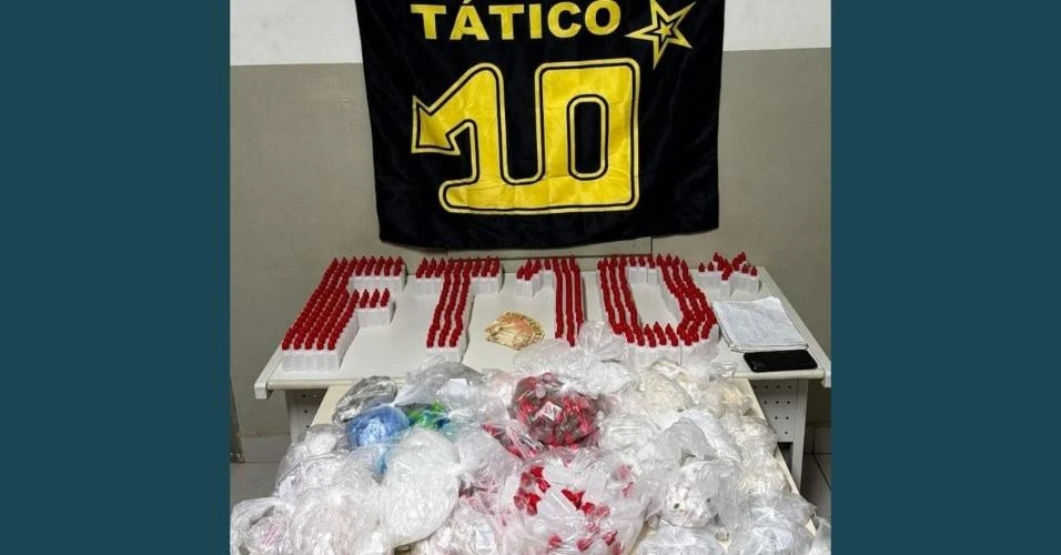 Trio é preso por tráfico com mais de 5,3 mil porções de drogas em Piracicaba