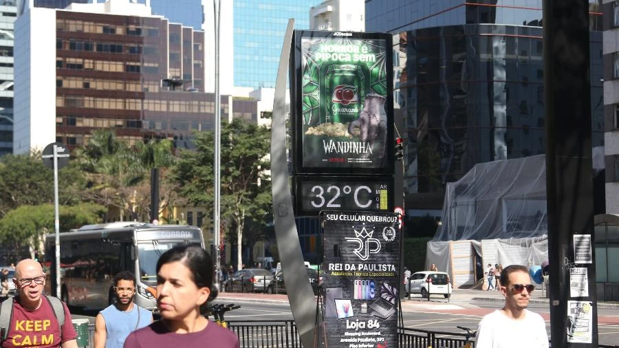 SP tem a tarde mais quente do ano desde março e deve ter novo recorde hoje