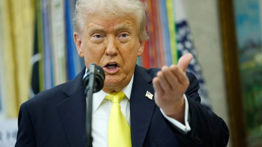 Salto: Trump briga com lógica básica da economia ao taxar carne do Brasil