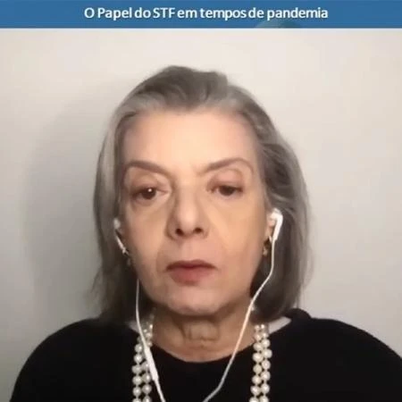Quem não usa máscara, não entendeu o que é a vida, diz Carmén Lúcia