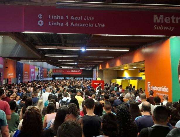 Linha 2-Verde do Metrô de SP opera com velocidade reduzida na manhã desta quarta-feira (4)