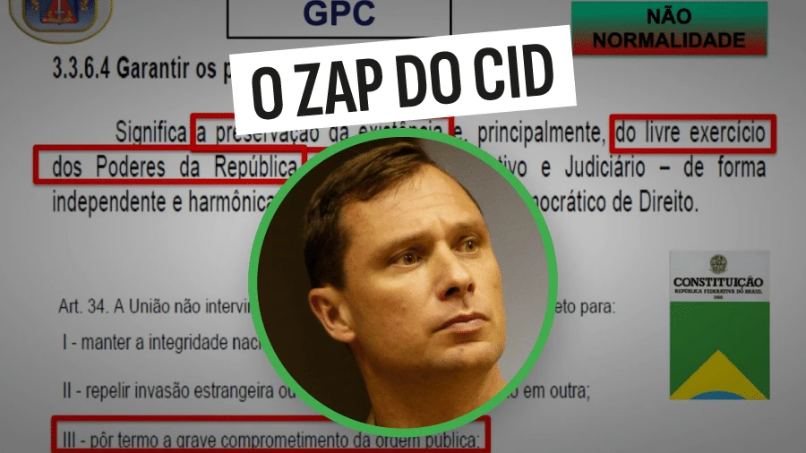 Cid guardou 'PowerPoint do Golpe' e outros documentos golpistas em celular