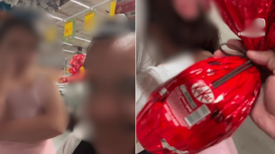 Pai que gravou filha chorando por coelho da Páscoa pode ter infringido lei