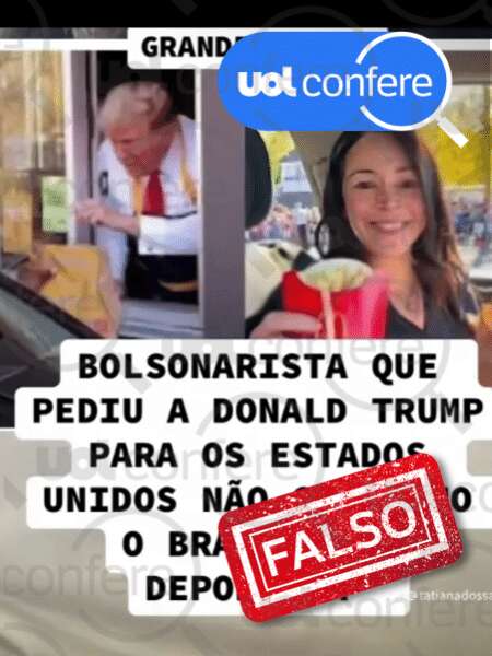 Bolsonarista que conversou com Trump em McDonald's não foi deportada