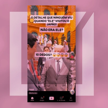 Post usa vídeo invertido para alimentar teoria conspiratória sobre Lula
