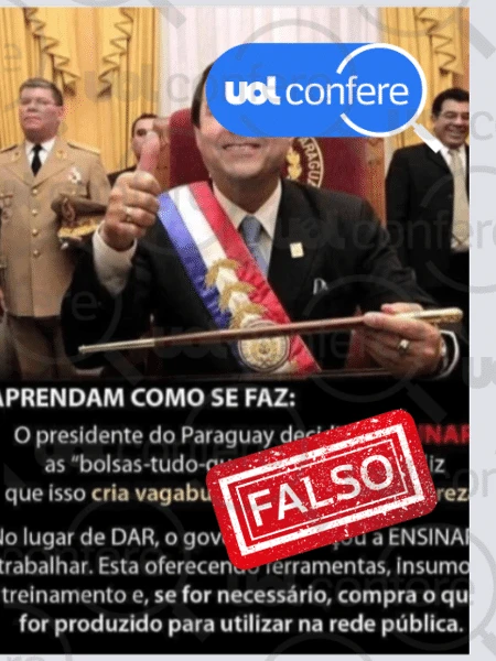 Governo do Paraguai não acabou com programa semelhante ao Bolsa Família