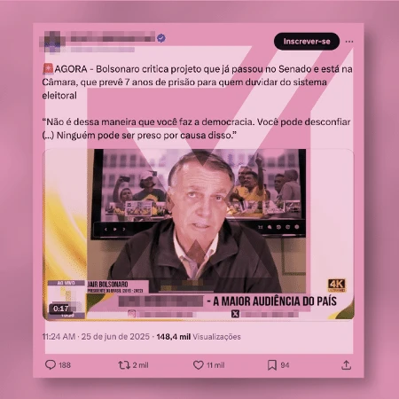 Senado quer punir mentiras eleitorais, não críticas ao sistema de votação