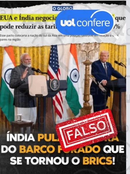Índia não deixará Brics; país presidirá bloco econômico em 2026
