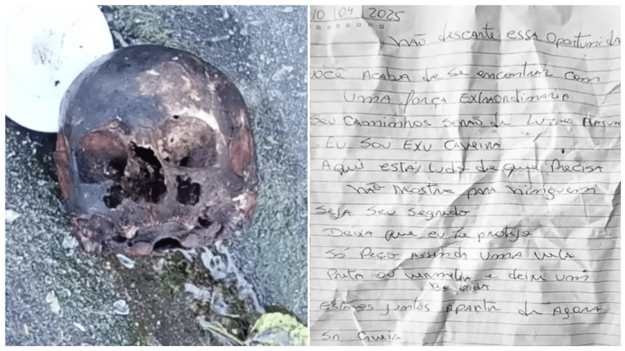 'Sr. Caveira': o que se sabe sobre crânio achado com carta em rodovia de SP