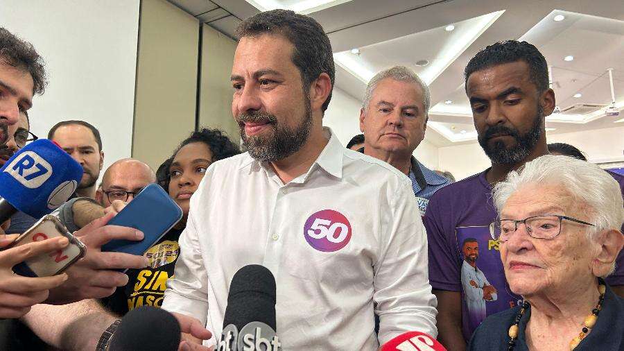 Boulos minimiza desistência de Lula em ato em SP e diz ter 'apoio integral'