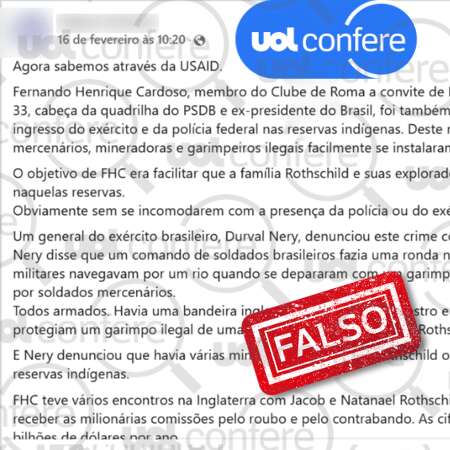 FHC não foi o autor de lei que proíbe Forças Armadas em terras indígenas