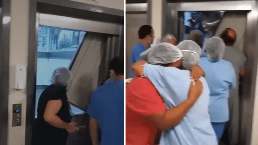 Elevador de hospital infantil público despenca e deixa feridos no Pará