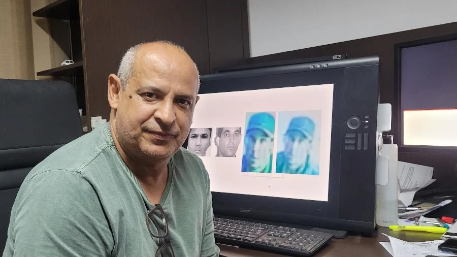 Aos 16, ele criticou desenhos da polícia e virou 'o cara' do retrato falado