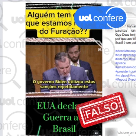 É falso que navios do Irã levaram urânio do Brasil