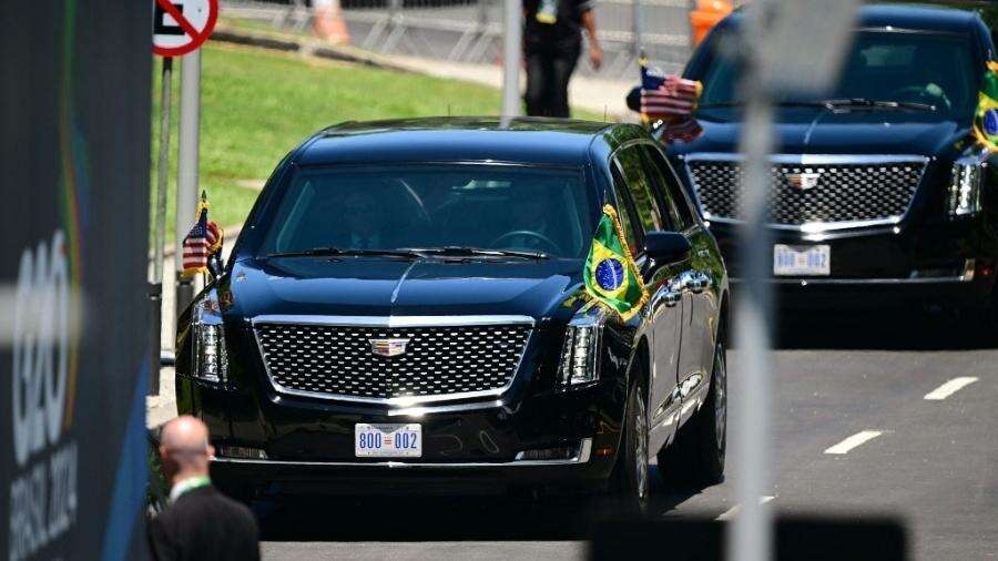 Carro presidencial dos EUA tem tanque de oxigênio e até bolsa de sangue