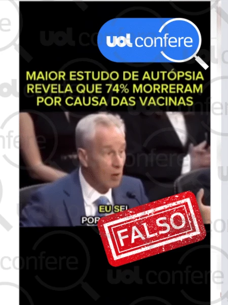 Estudo que culpa vacinas por 74% das mortes apresenta erro de metodologia