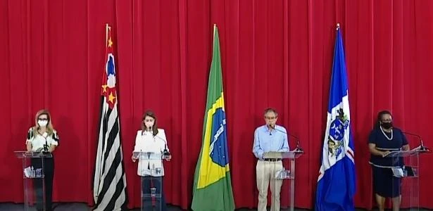 Debate em Guarulhos: Ausente, prefeito Guti concentra ataque de adversários