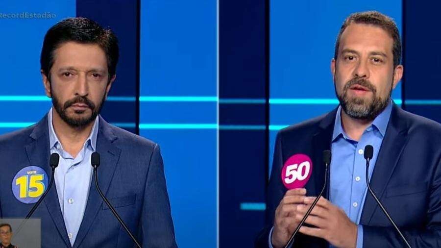 Nunes e Boulos escalam ataques em debate marcado por questões de segurança