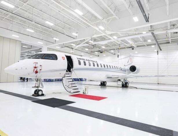 Bombardier entrega Global 7500 multi-missão para a Suíça