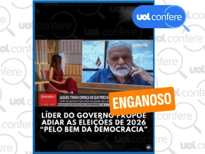 Jaques Wagner não defendeu adiar eleição de 2026 e dar ano extra a Lula