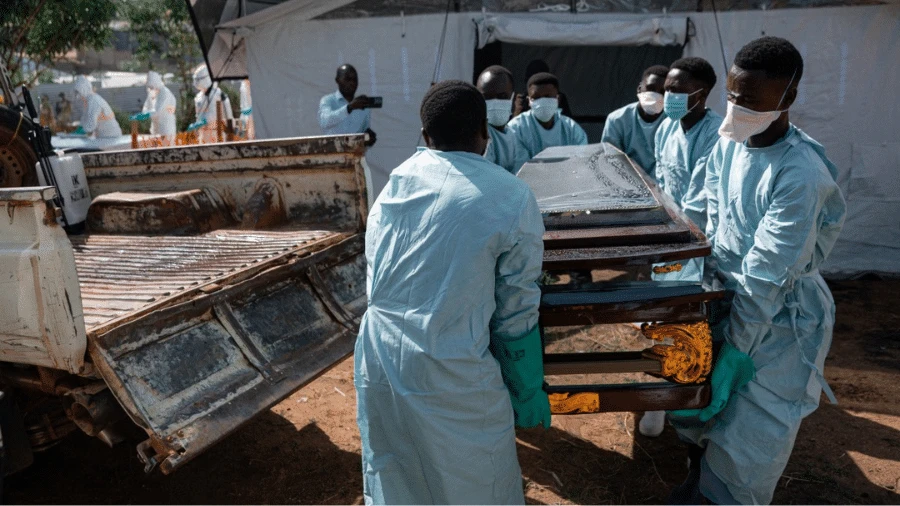 RD Congo relata 808 casos confirmados de ebola e 192 mortes pela doença