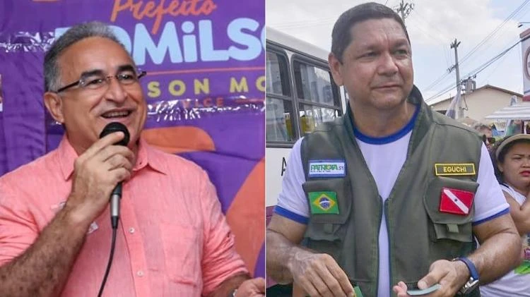 Edmilson Rodrigues (PSOL) e Eguchi (Patriota) disputam 2° turno em Belém
